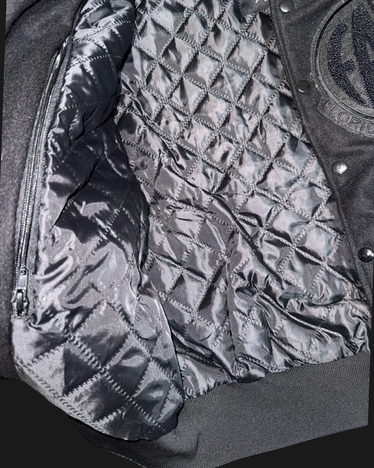 Florida A&M Triple Black Varsity Jacket