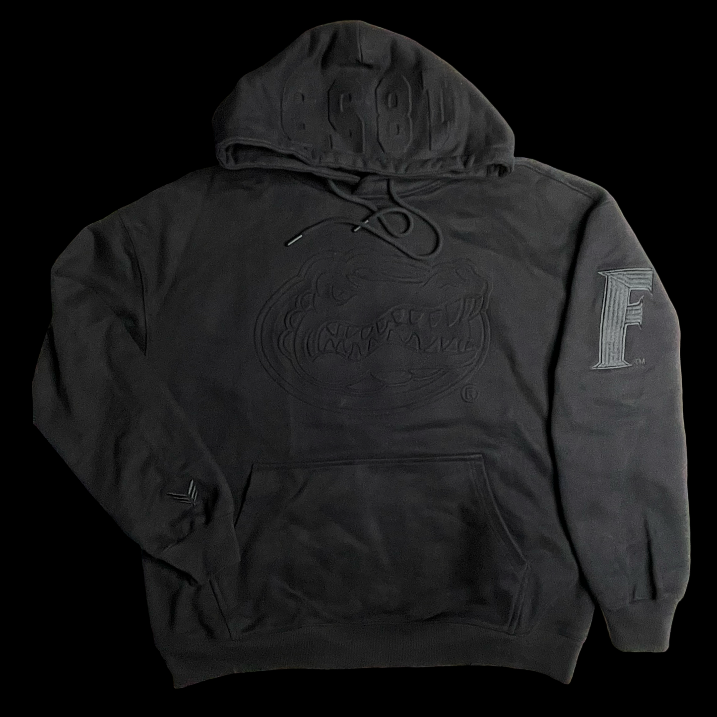 University of Florida Triple Black 3D Hoodie ABA