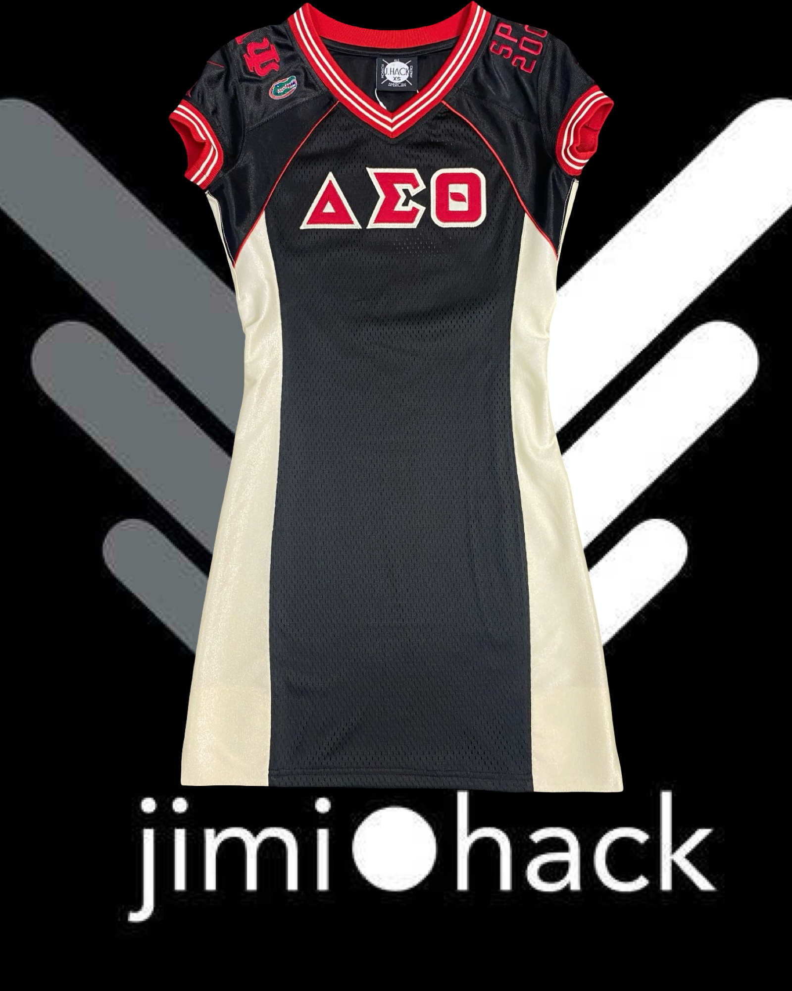 Delta Sigma Theta Line Jersey Dress | J. Hack Athletics