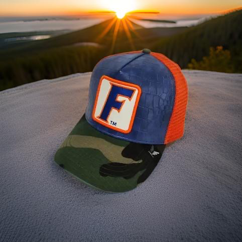 Camouflage gator hat sales