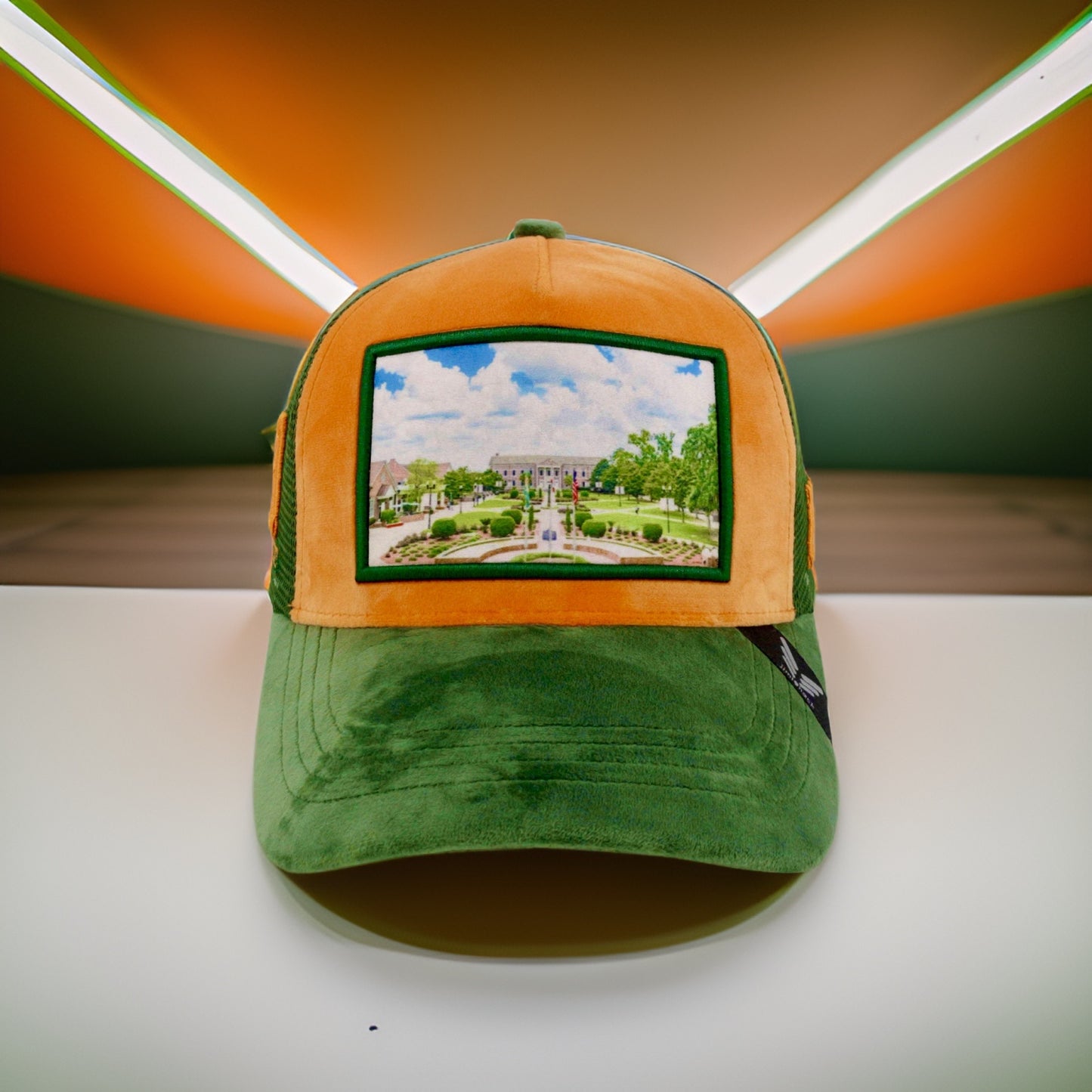 “Da Hill” Velvet Trucker