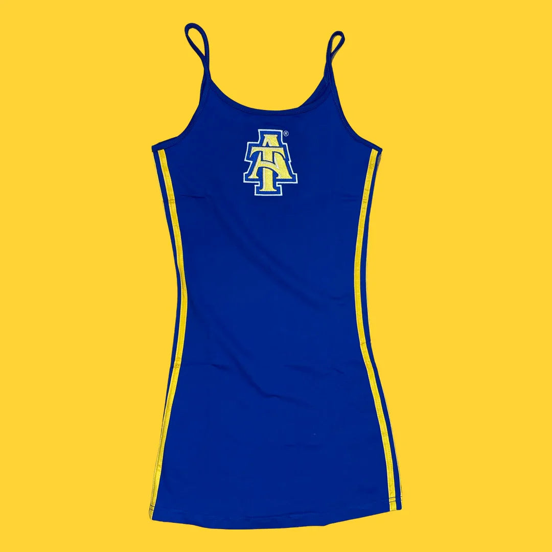 NC A&T Spaghetti Strap Dress