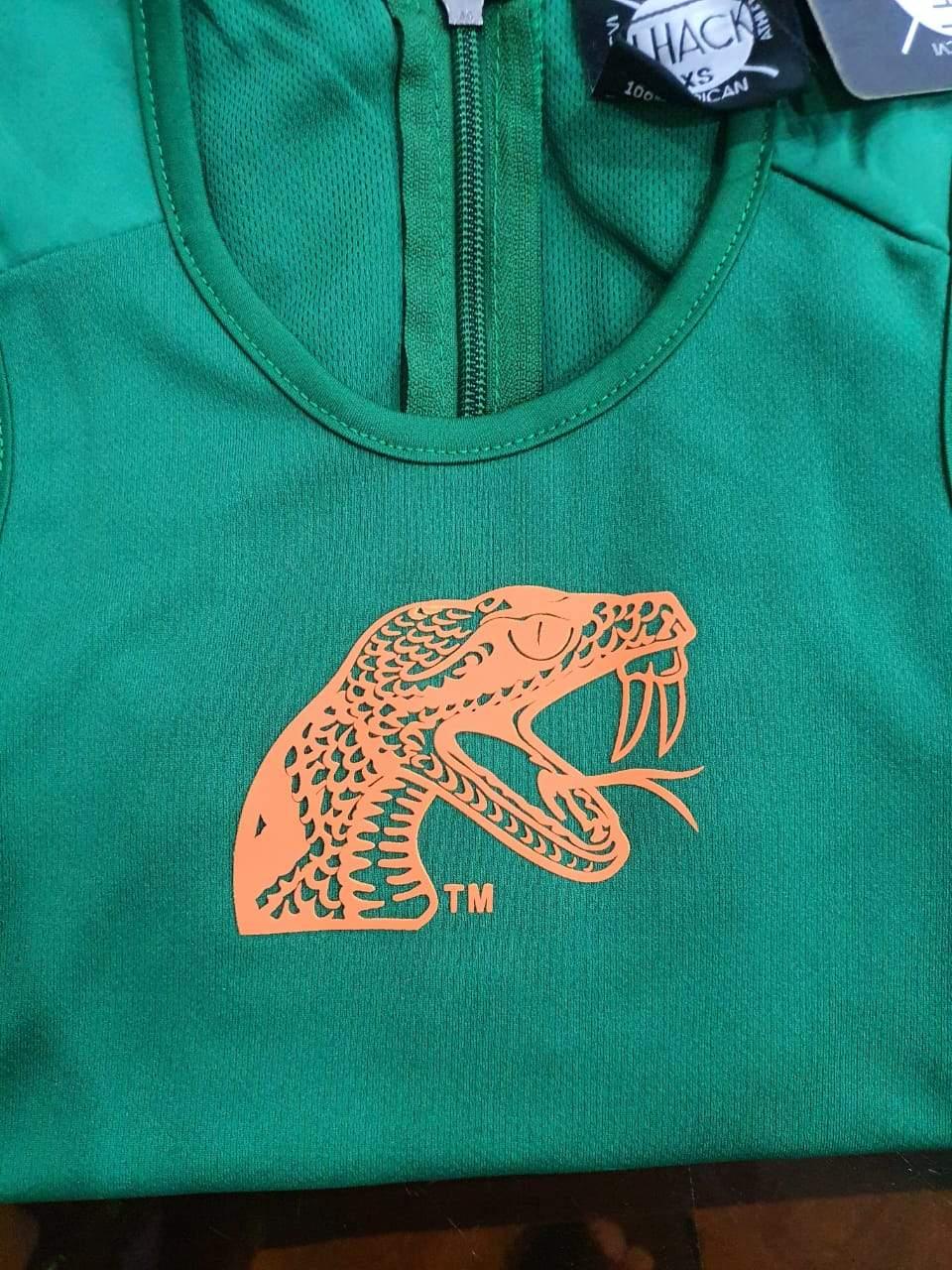 FAMU Green Sleeveless Tennis Dress | J. Hack Athletics | JimiHack