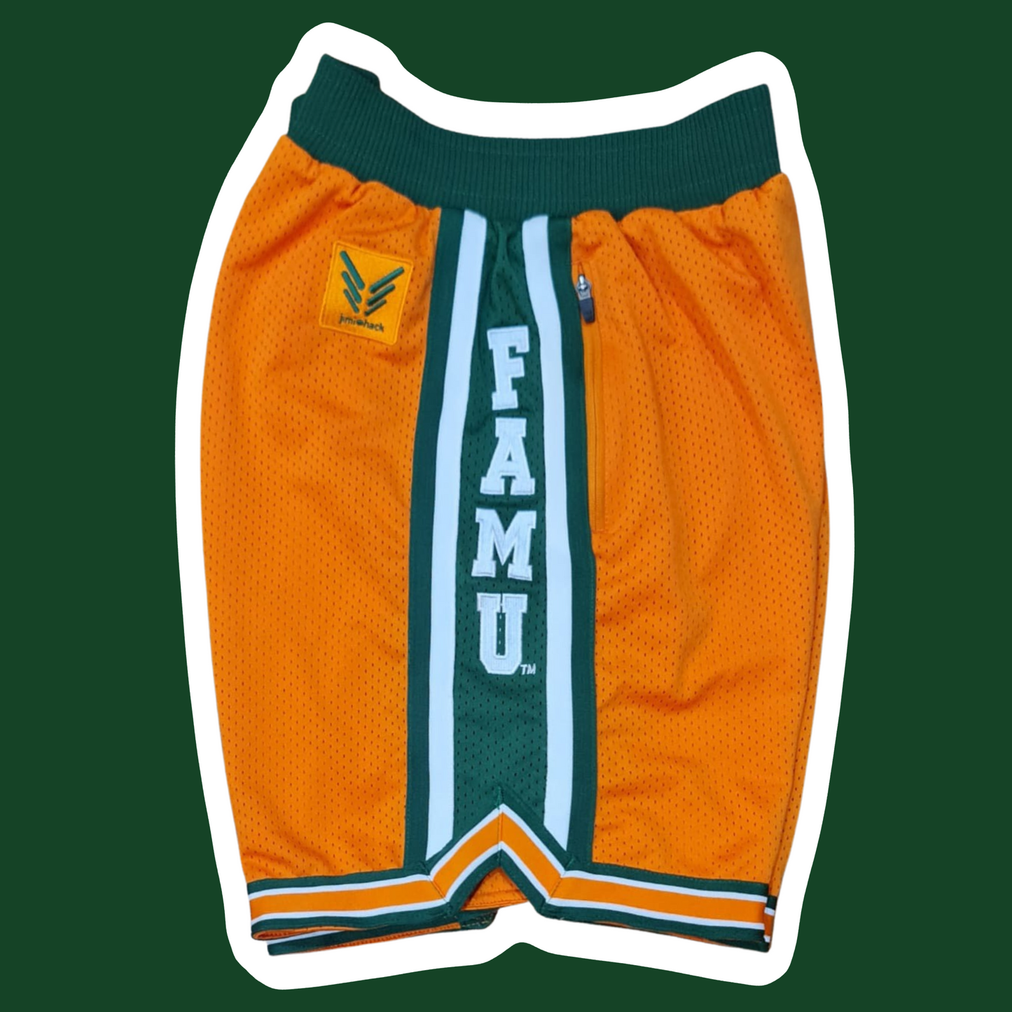 Orange Blossom FAMU Rattlers Shorts
