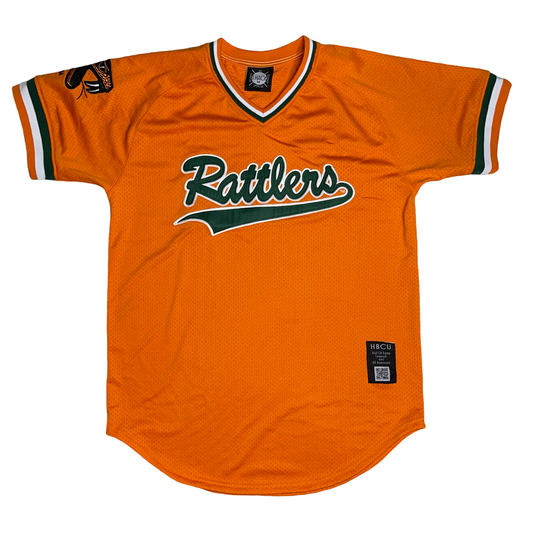 FAMU Orange Wavey Rattlers Batters Jersey