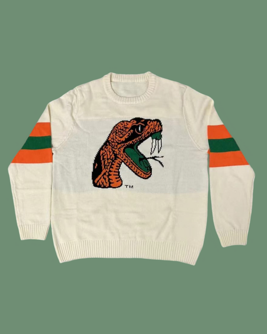 FAMU RATTLER CREAM SWEATSHIRT