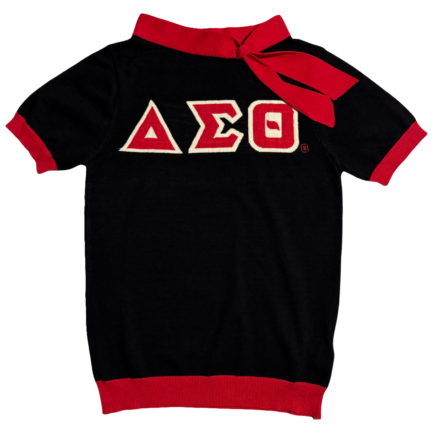 Delta Sigma Theta Scarf Crewneck Top