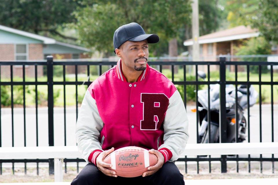 William M. Raines Cardinal Red Melton Wool Letterman jacket with real cowhide grey leather sleeves with a high quality chenille and felt 'R' Letter and Viking Mascot patches for that true personalized look.  this jacket has an inside semi zip-out quilt lining making it easy for you to add your own patches and embroidery if you desire.  