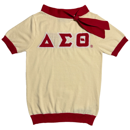 Delta Sigma Theta Scarf Crewneck Top