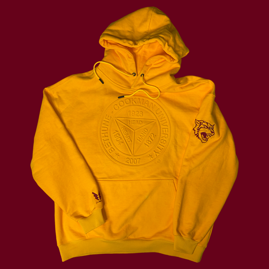 Bethune Cookman University 3D Gold Hoodie