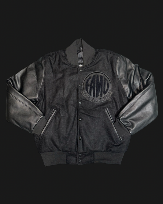 Florida A&M Triple Black Varsity Jacket