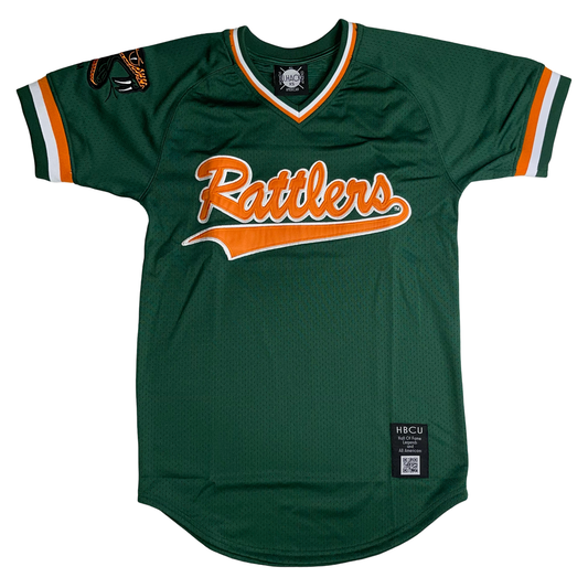 FAMU Green Wavey Rattlers Batters Jersey