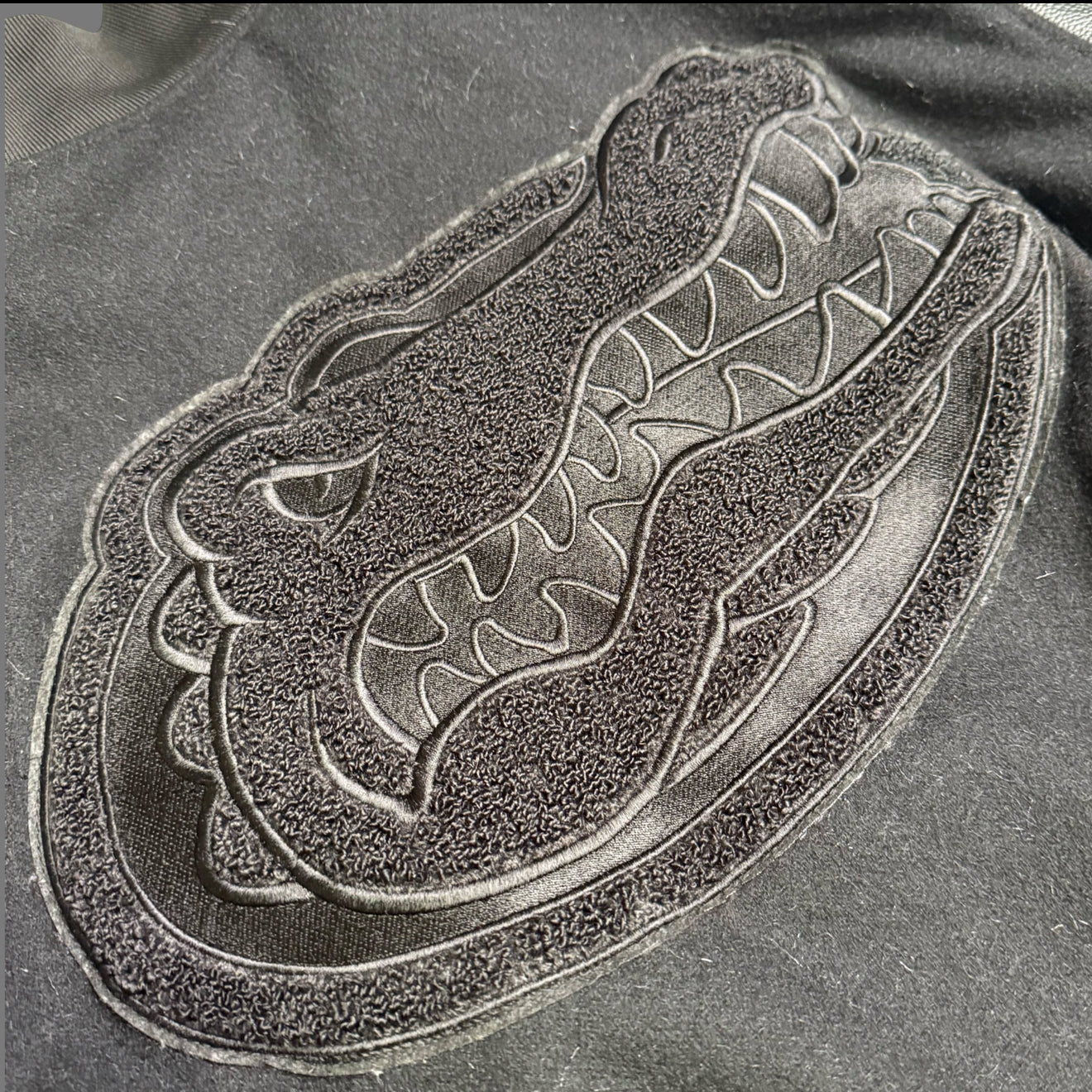 University of Florida Triple Black Varsity Jacket