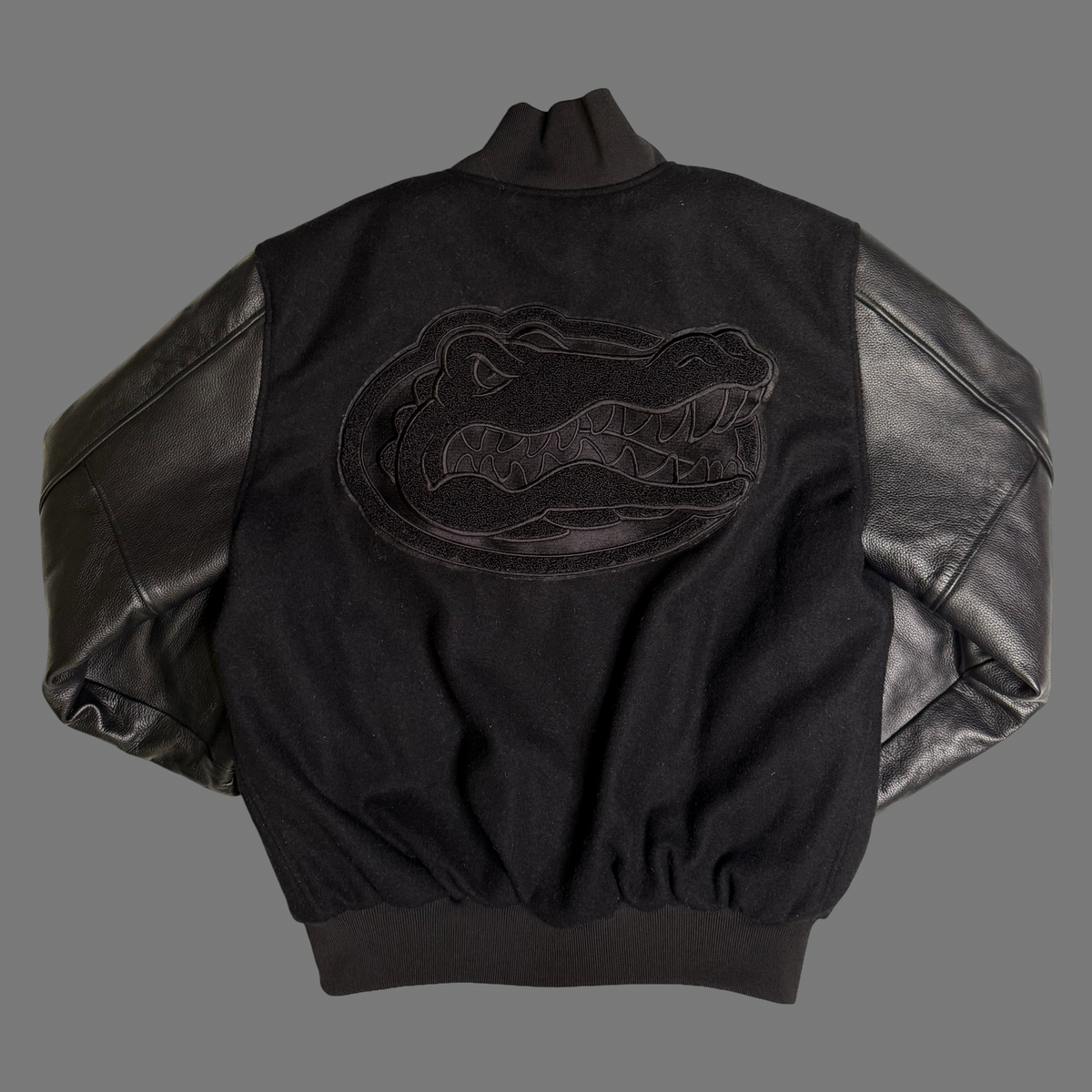 Uf Rowing Jacket University of Florida Triple Black Varsity Jacket – JHackInc