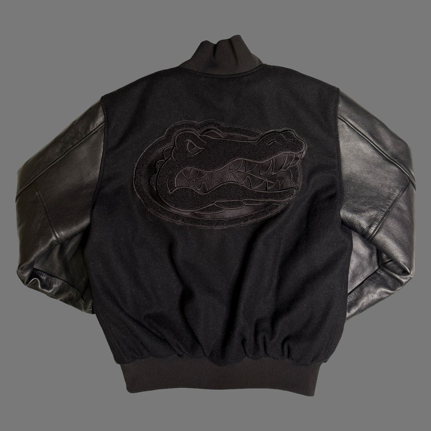 University of Florida Triple Black Varsity Jacket
