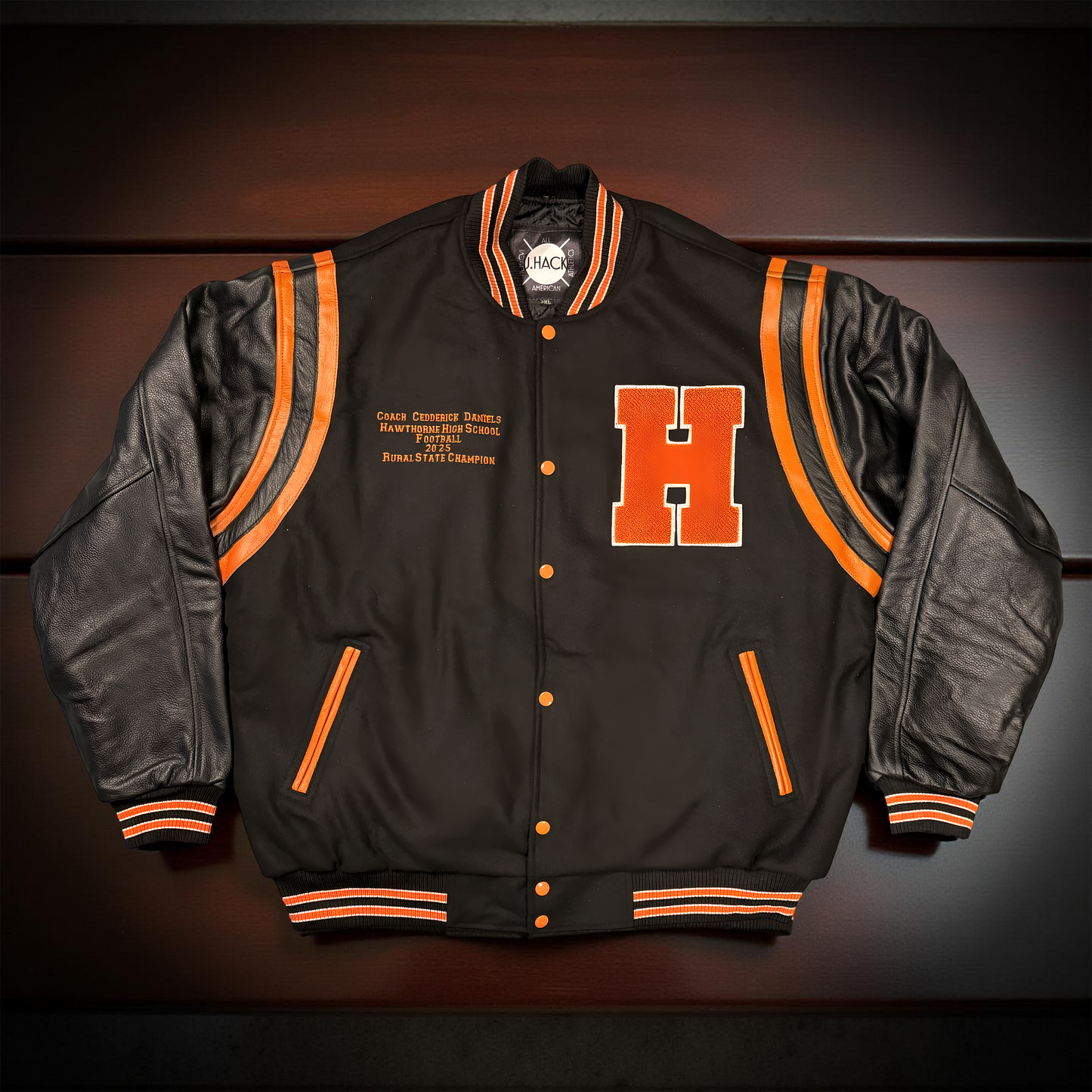 HAWTHORNE FHSAA 2025 FOOTBALL STATE CHAMPIONS JACKET