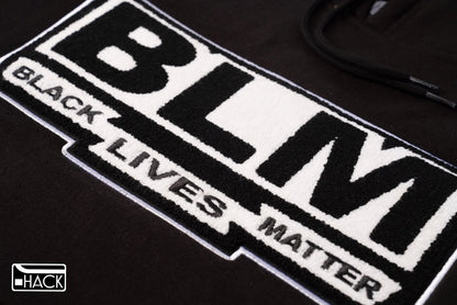 BLM MOVEMENT Hoodie Dress with Chenille Patch | JimiHack