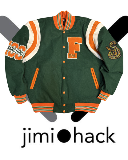 FAMU Marching 100 Sudler Trophy Winner All-Wool Varsity Jacket