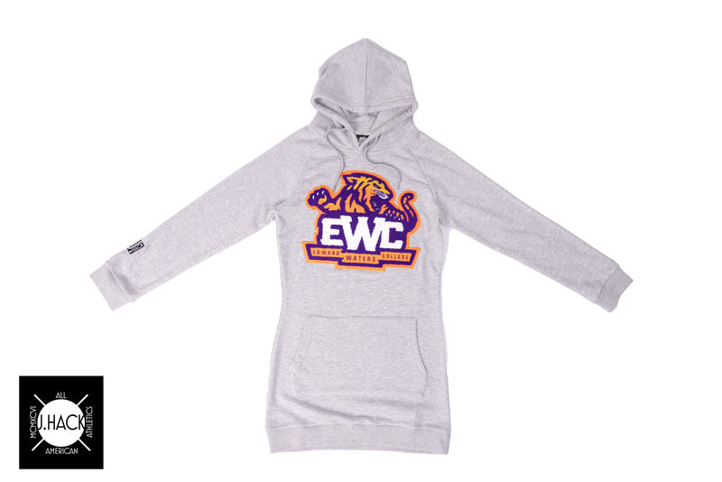 LADIES EWC Hoodie Dress with Chenille Patch