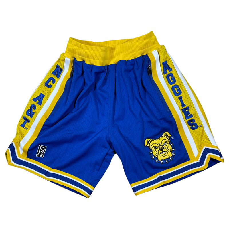 North Carolina A&T Athletic Blue Shorts