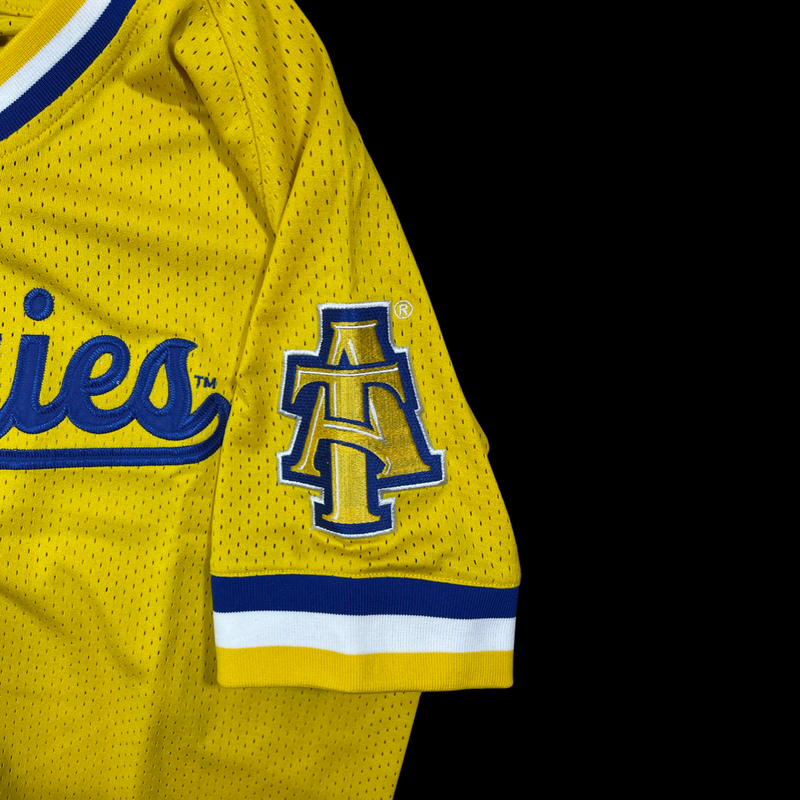 North Carolina A&T University Baseball Jersey - Gold - Cameron's Gear