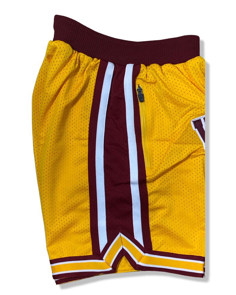BCU ‘WildCats' Gold Athletic Shorts